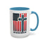Religious Mug - One Nation Flag Cross