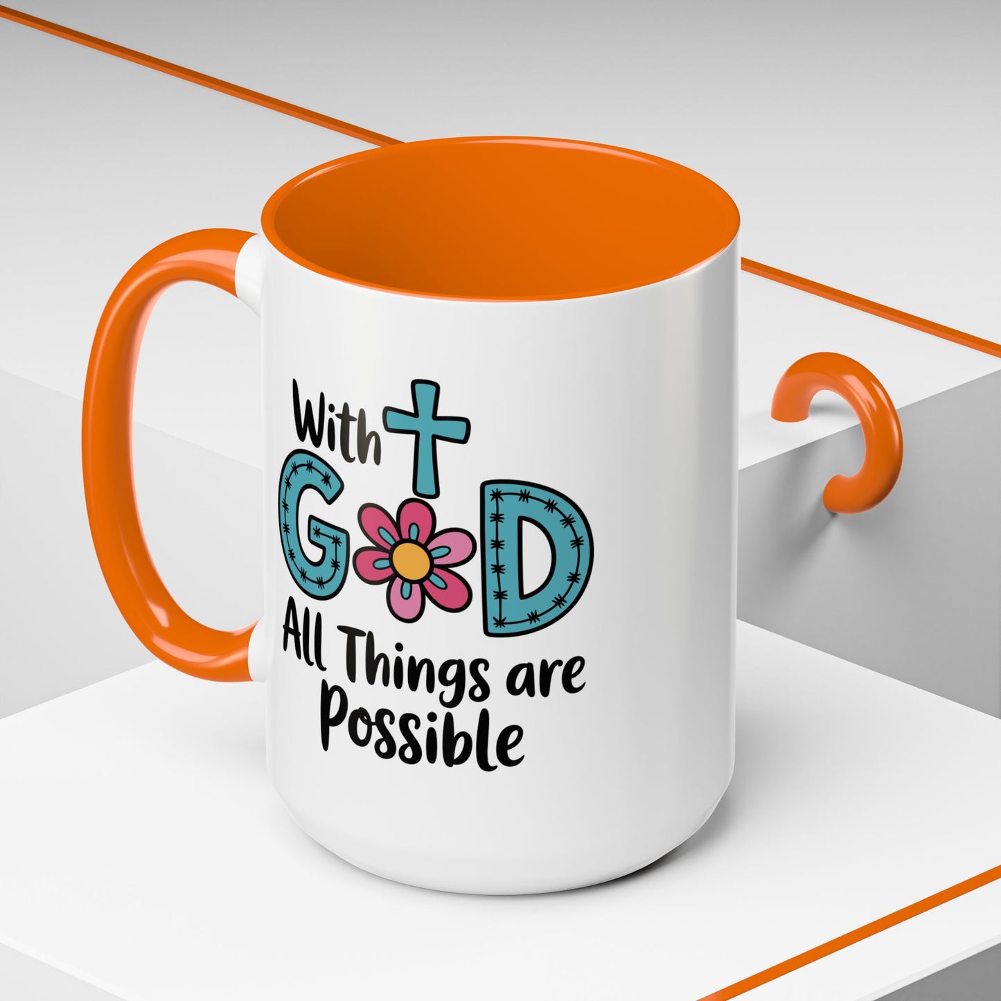 Religious Mug - With God