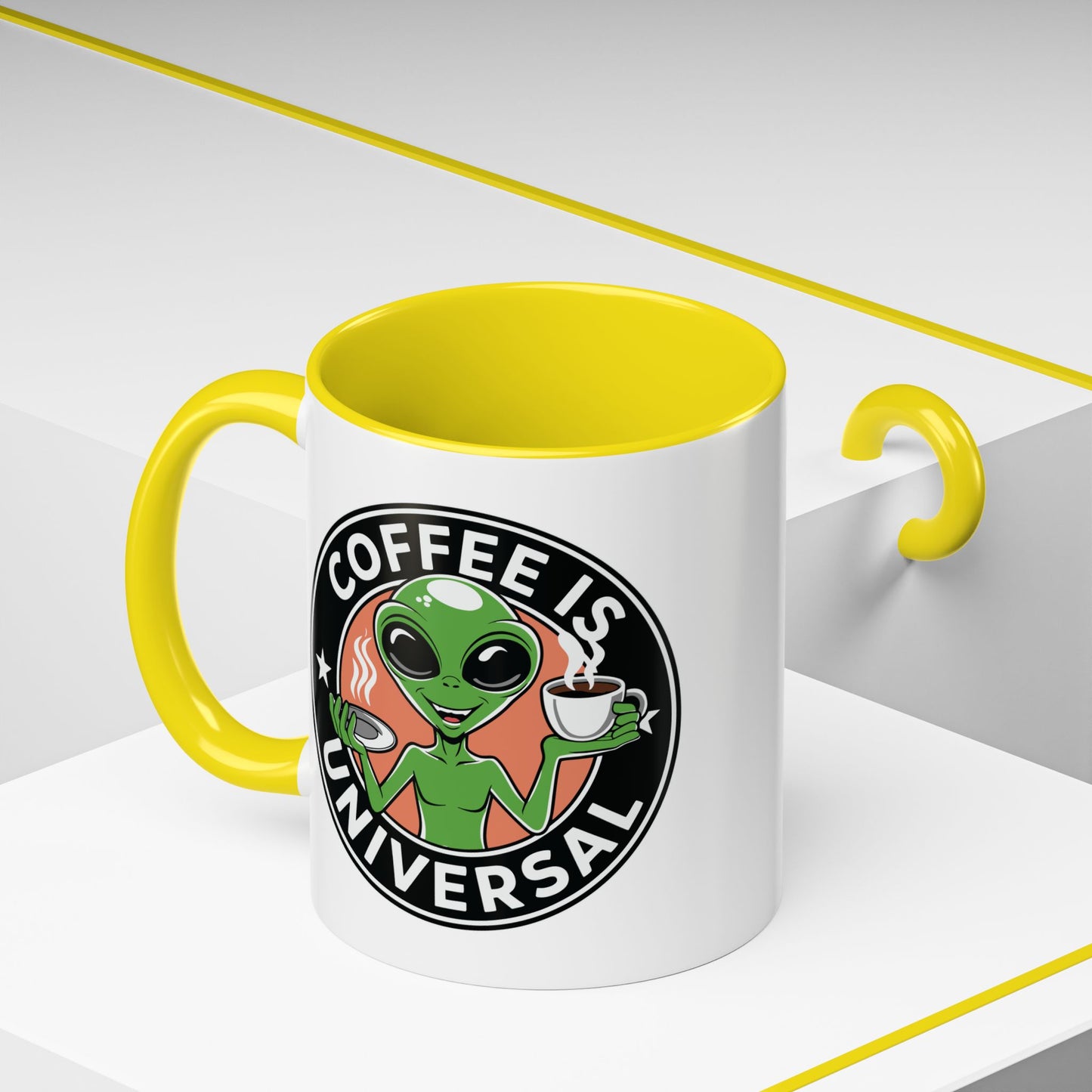 Alien Mug - Coffee Is Universal