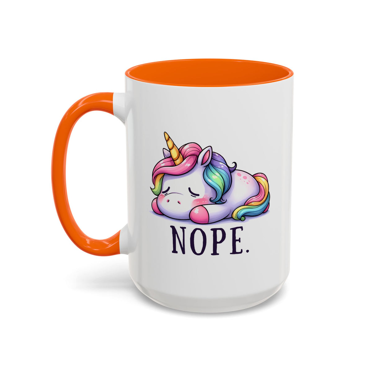 Humor Mug - Nope Unicorn