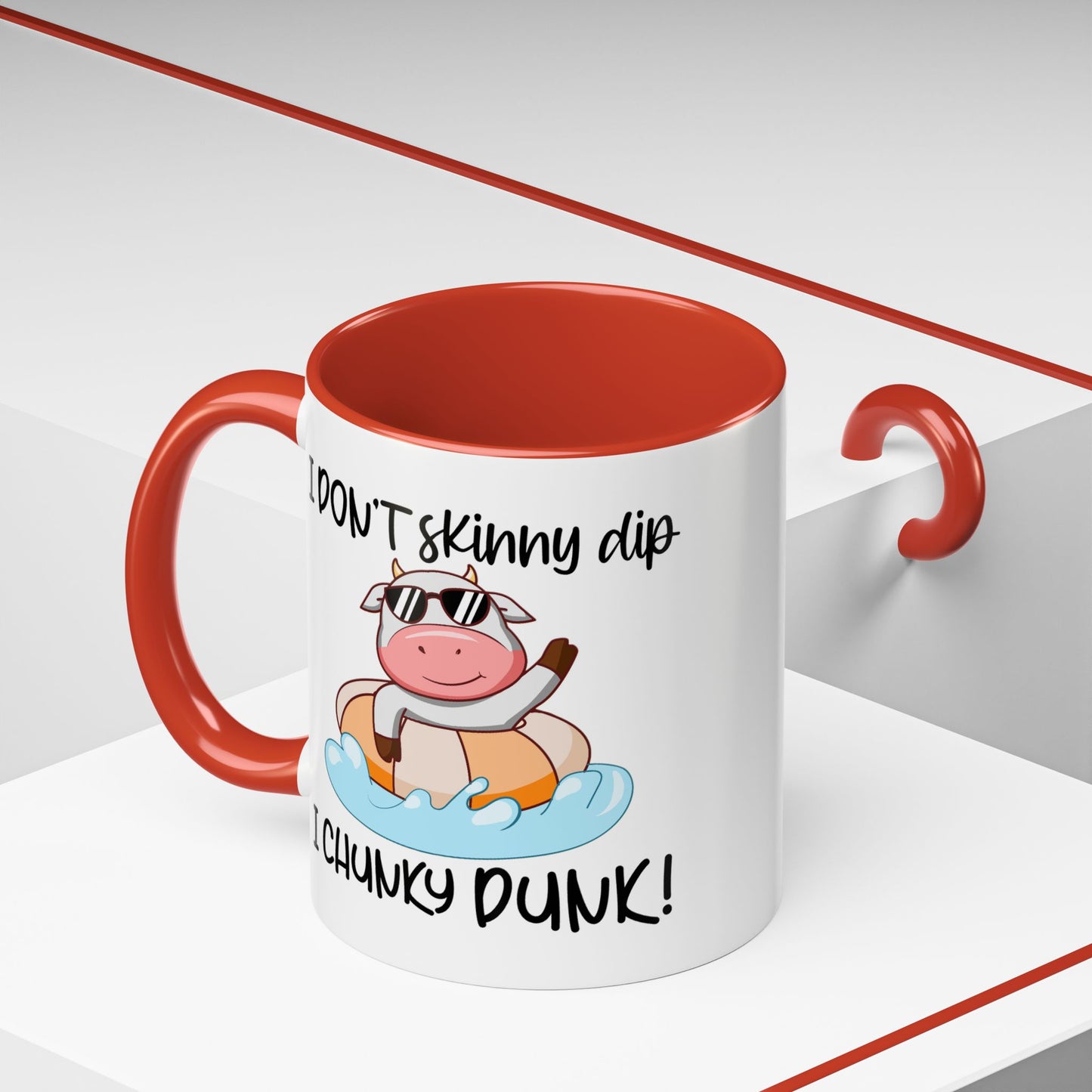 Humor Mug - I Don't Skinny Dip