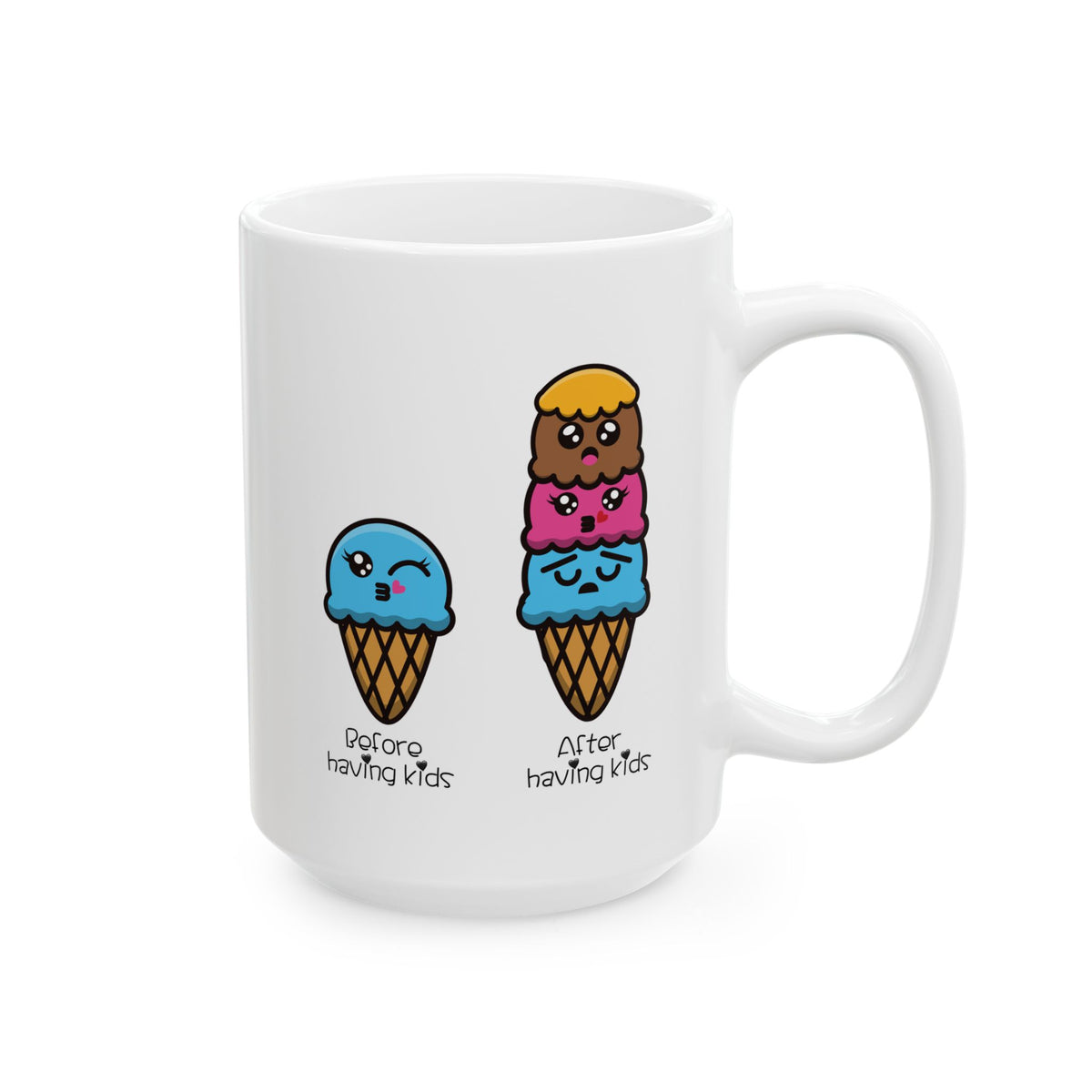 Humor Mug - Before Having Kids After Having Kids
