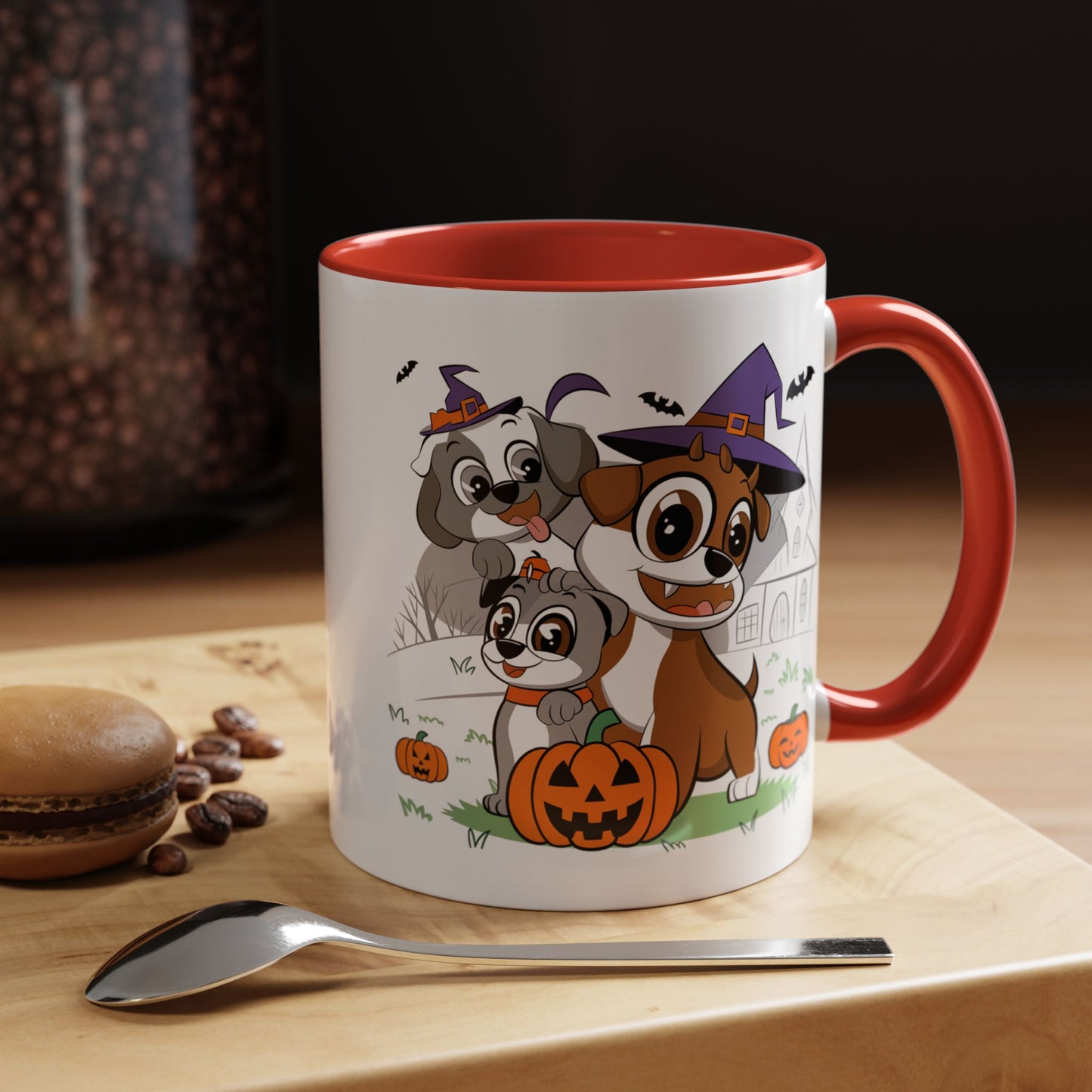 Halloween Mug - Three Puppies