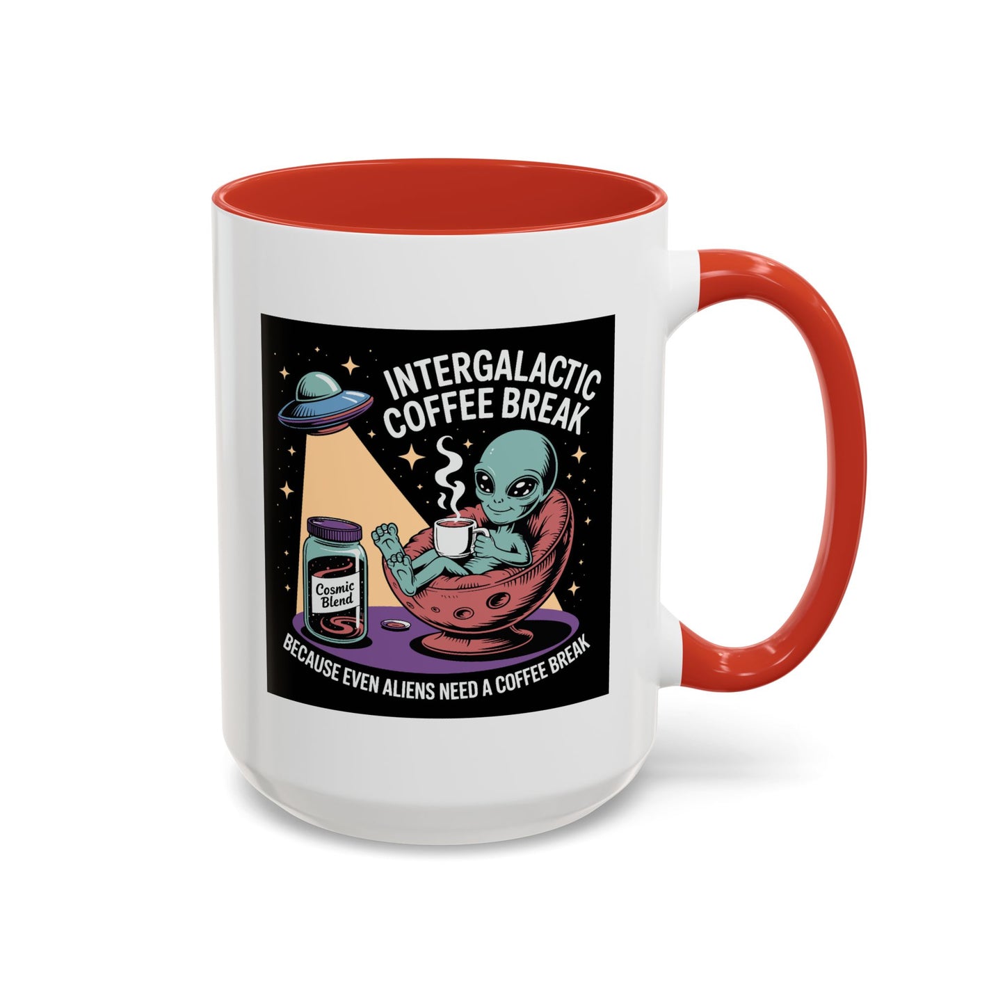 Alien Mug - Intergalactic Coffee Break