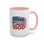 Religious Mug - One Nation Flag Cross