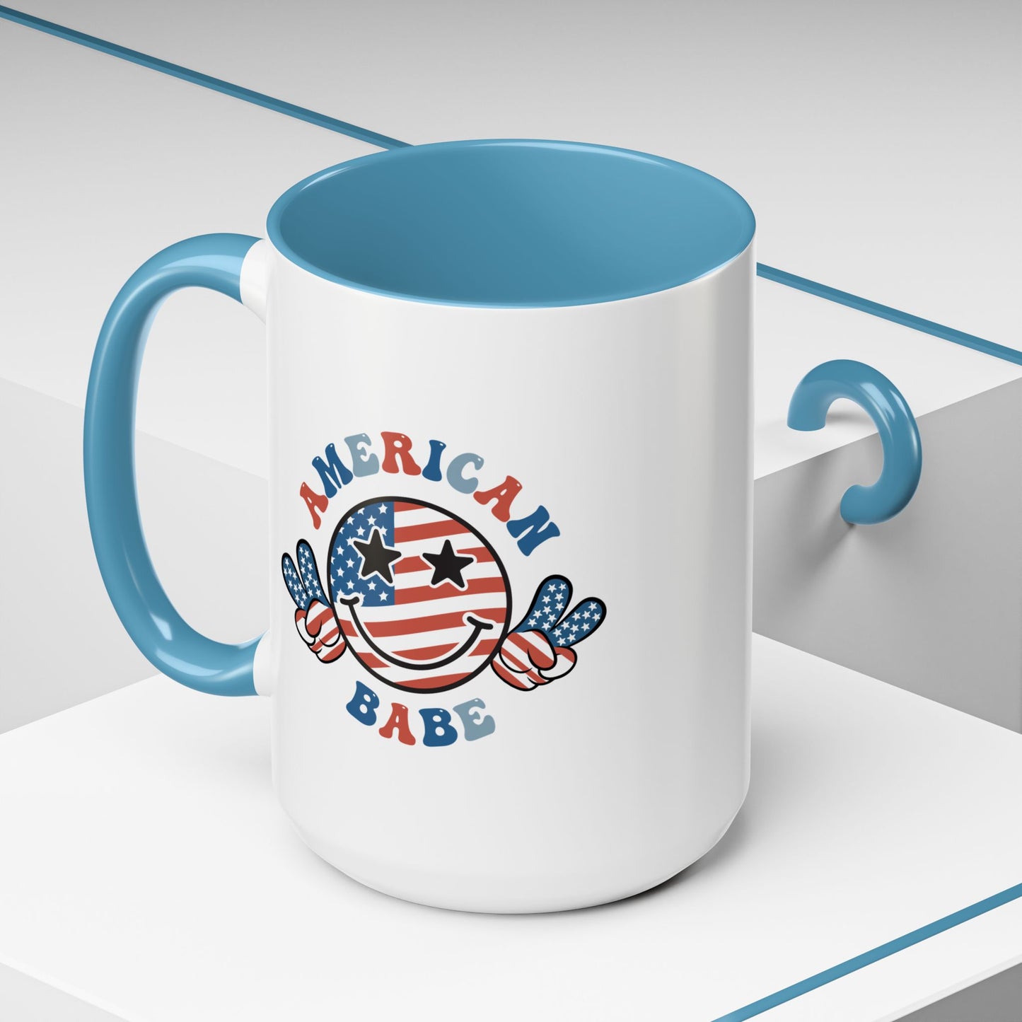 4th of July Mug - American Babe