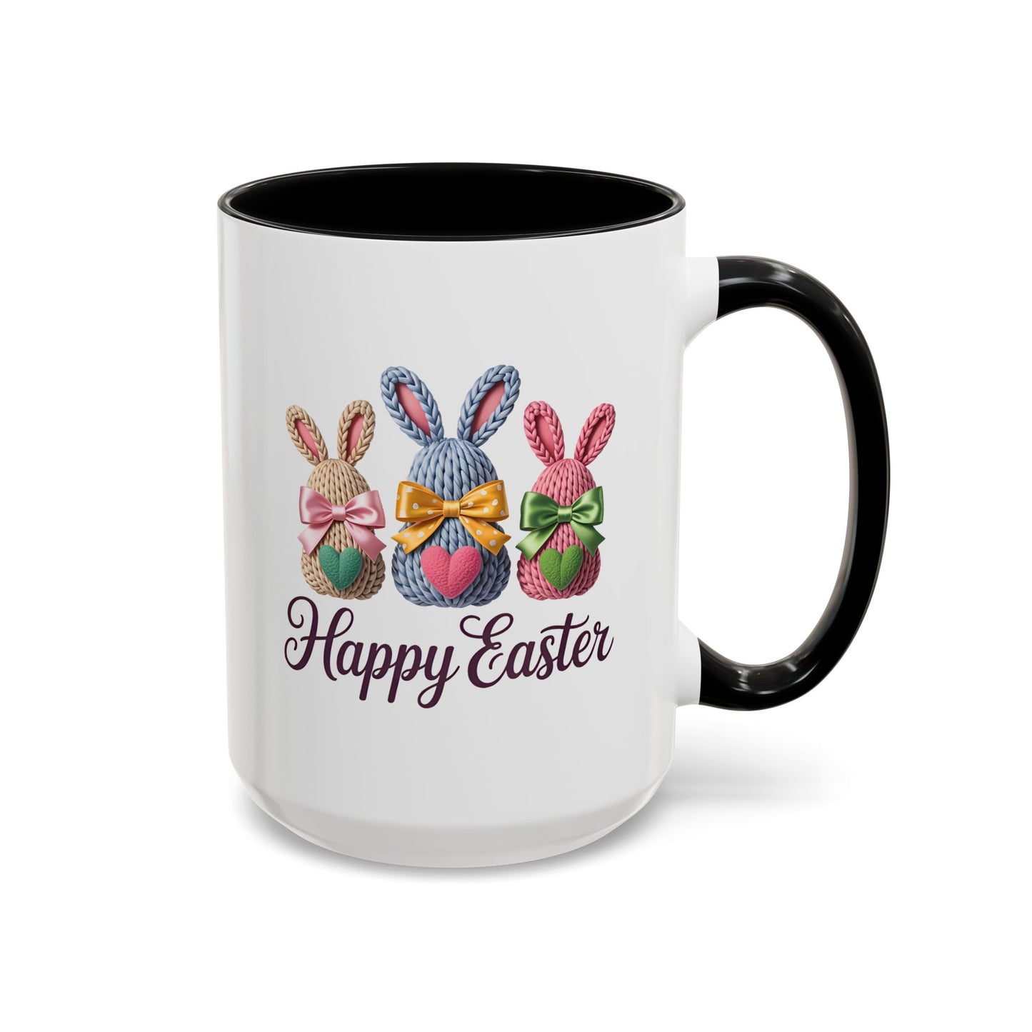 Easter Mug - Yarn Bunnies