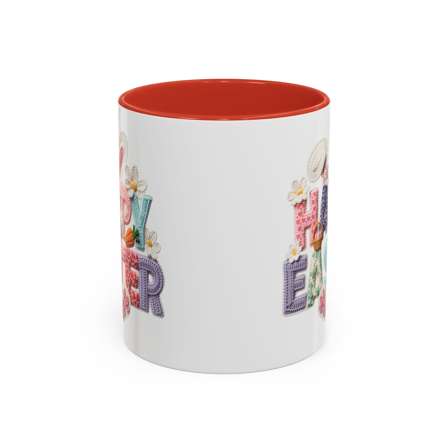 Easter Mug - Happy Easter Latch Yarn