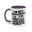 Humor Mug - I'm Not Procrastinating I'm Doing Side Quests