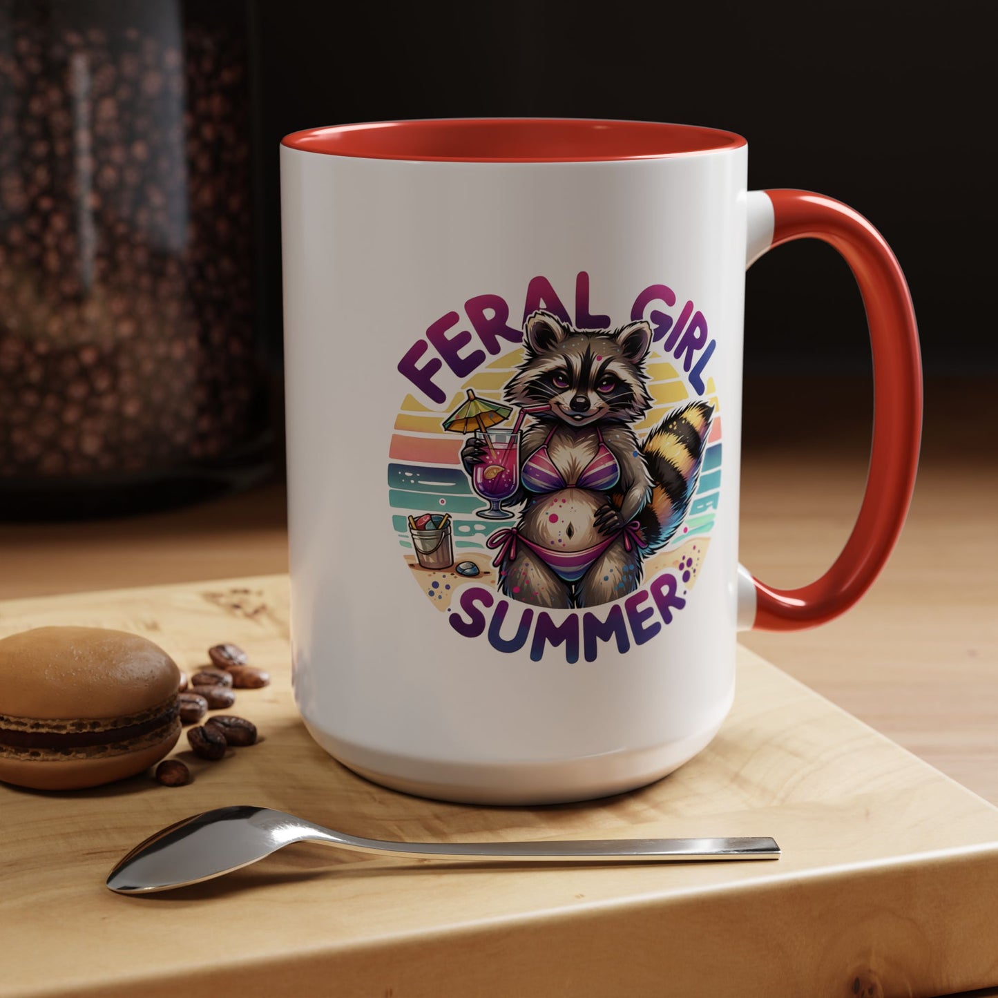 Humor Mug - Feral Girl Summer
