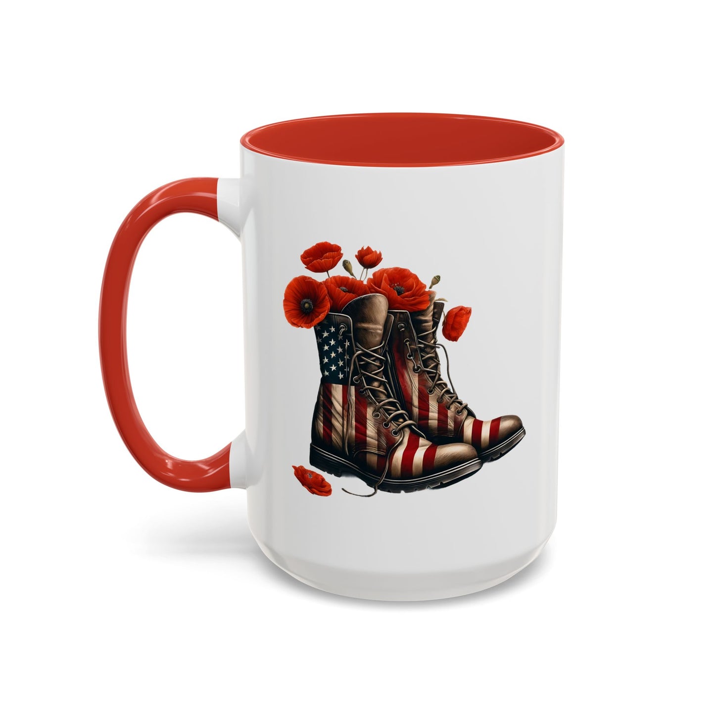 4th of July Mug - Fallen Soldier Boots