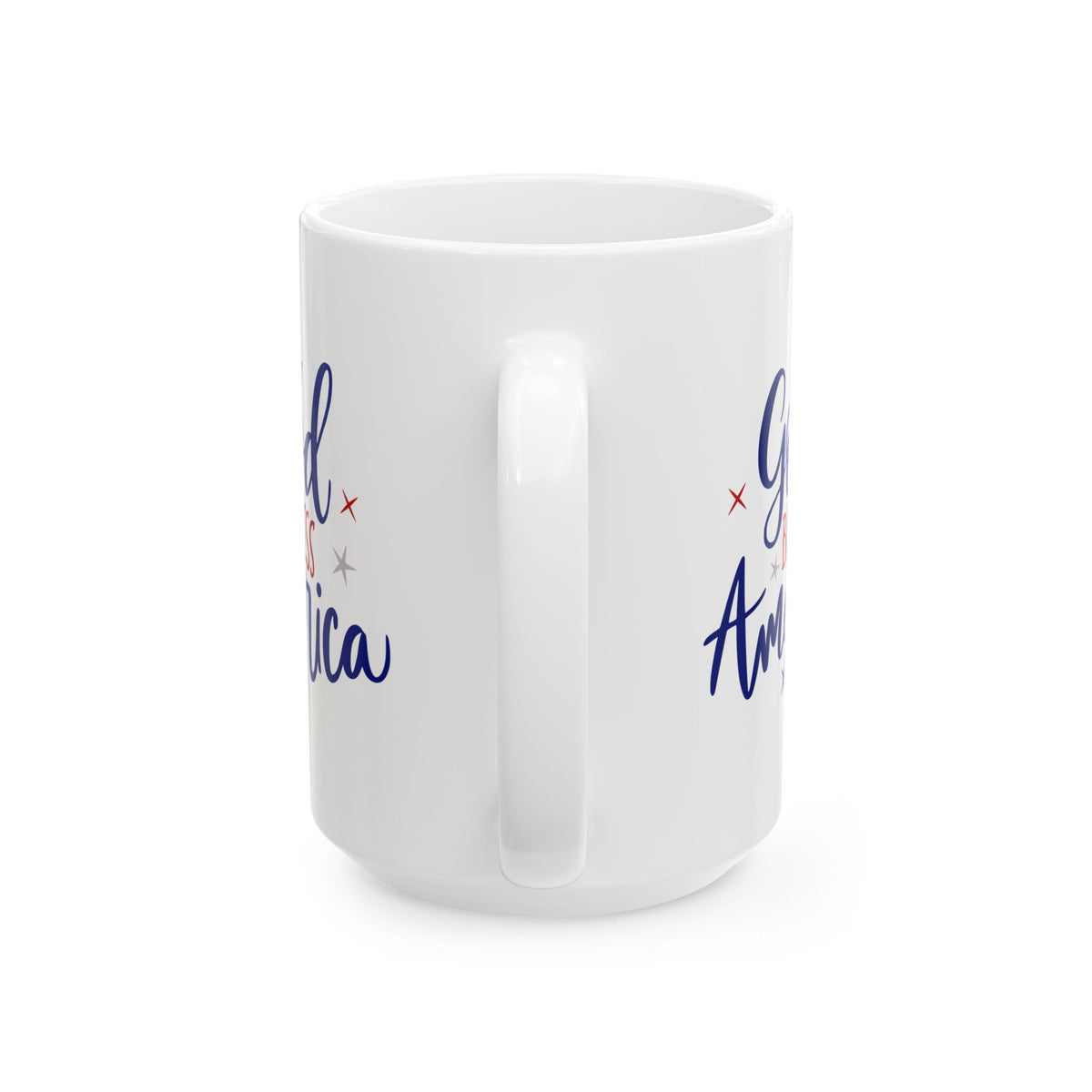 4th of July Mug - God Bless America Patriotic