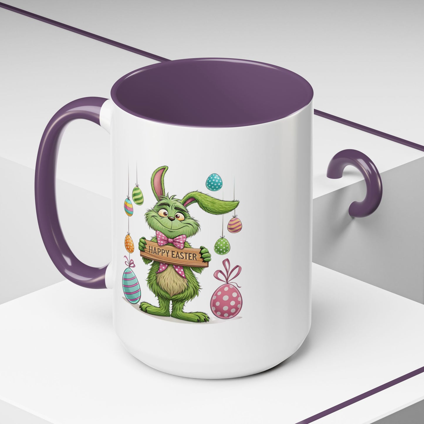 Easter Mug - Green Bunny