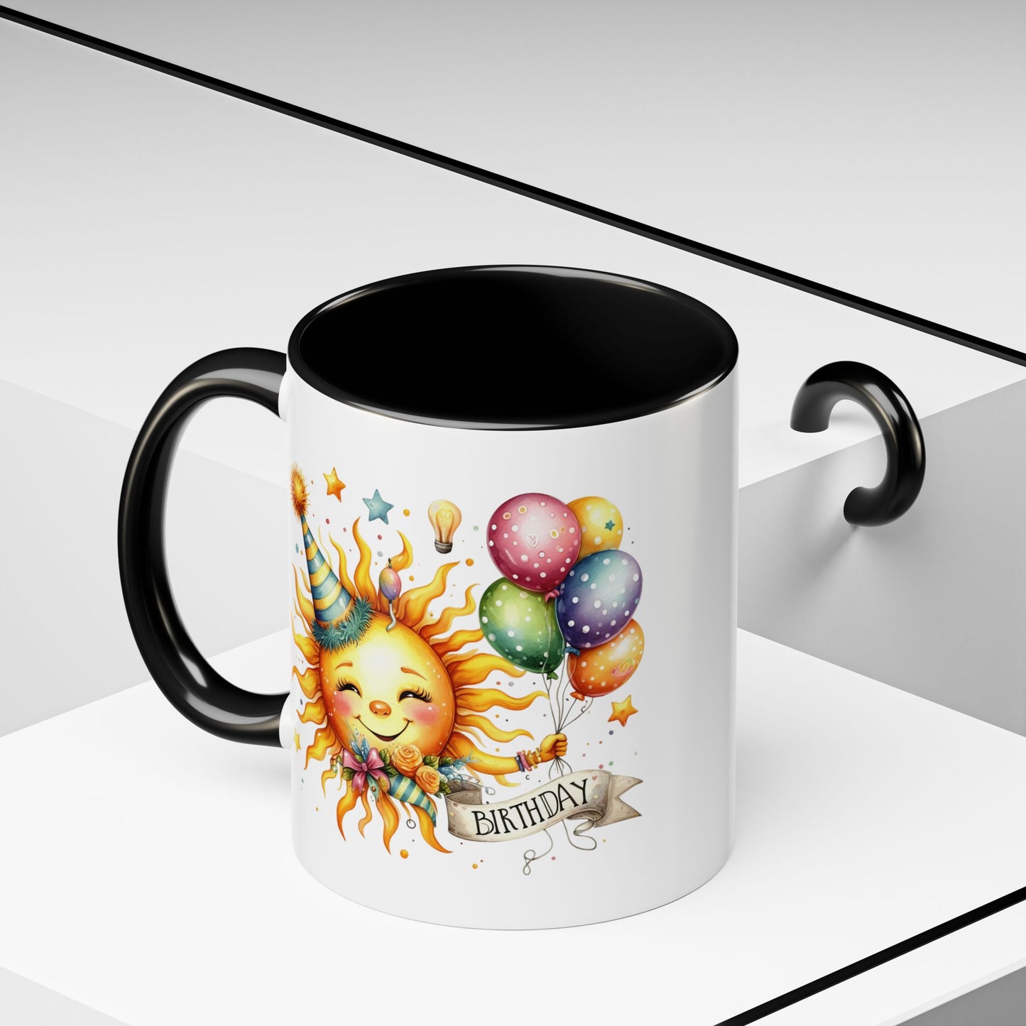 Birthday Mug - Happy Birthday Sun