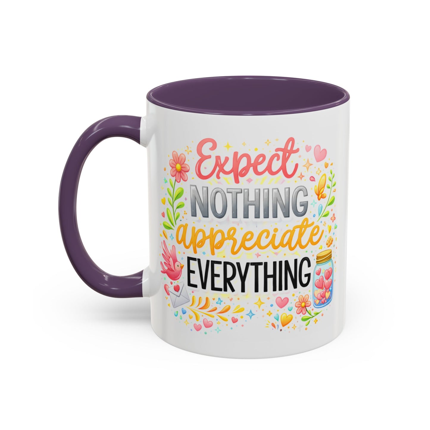Wellness Mug - Expect Nothing Appreciate Everything