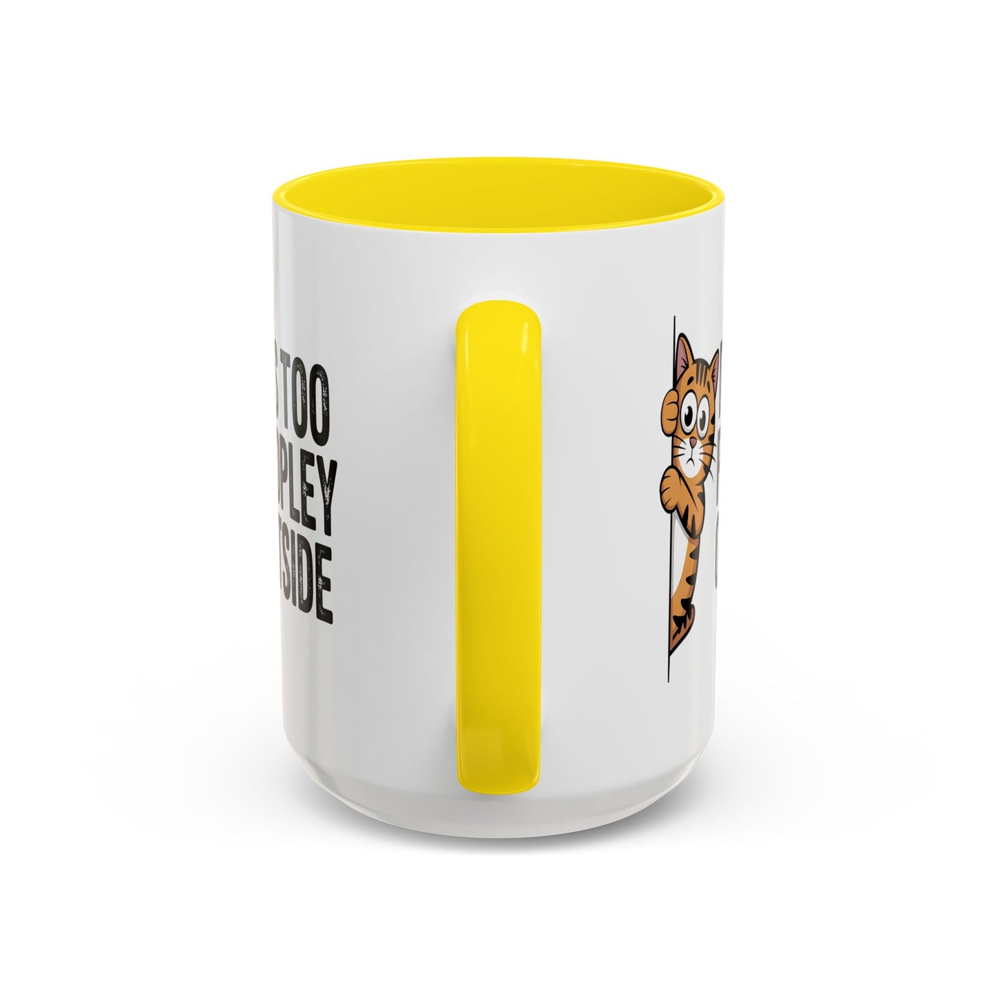 Animal Mug - It's Too Peopley Outside
