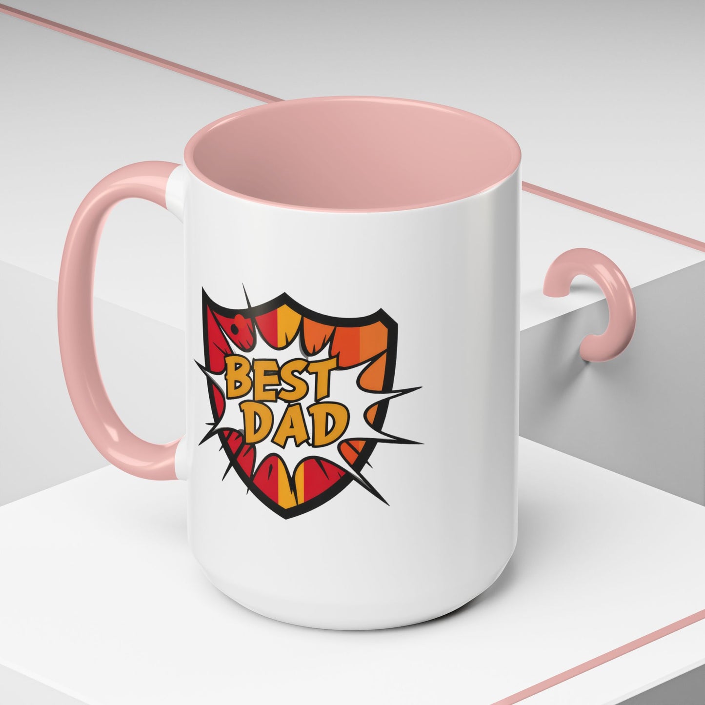Father's Day Mug - Best Dad Shield