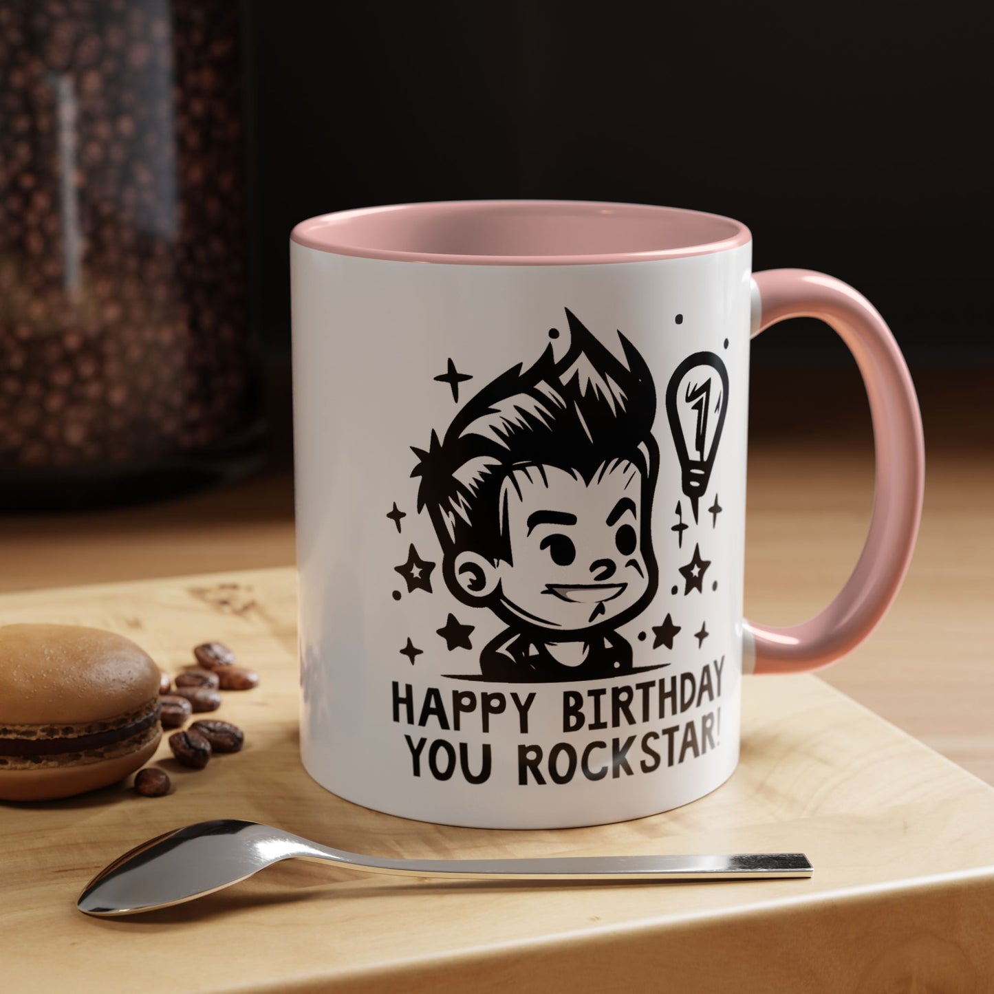 Birthday Mug - You Rockstar!