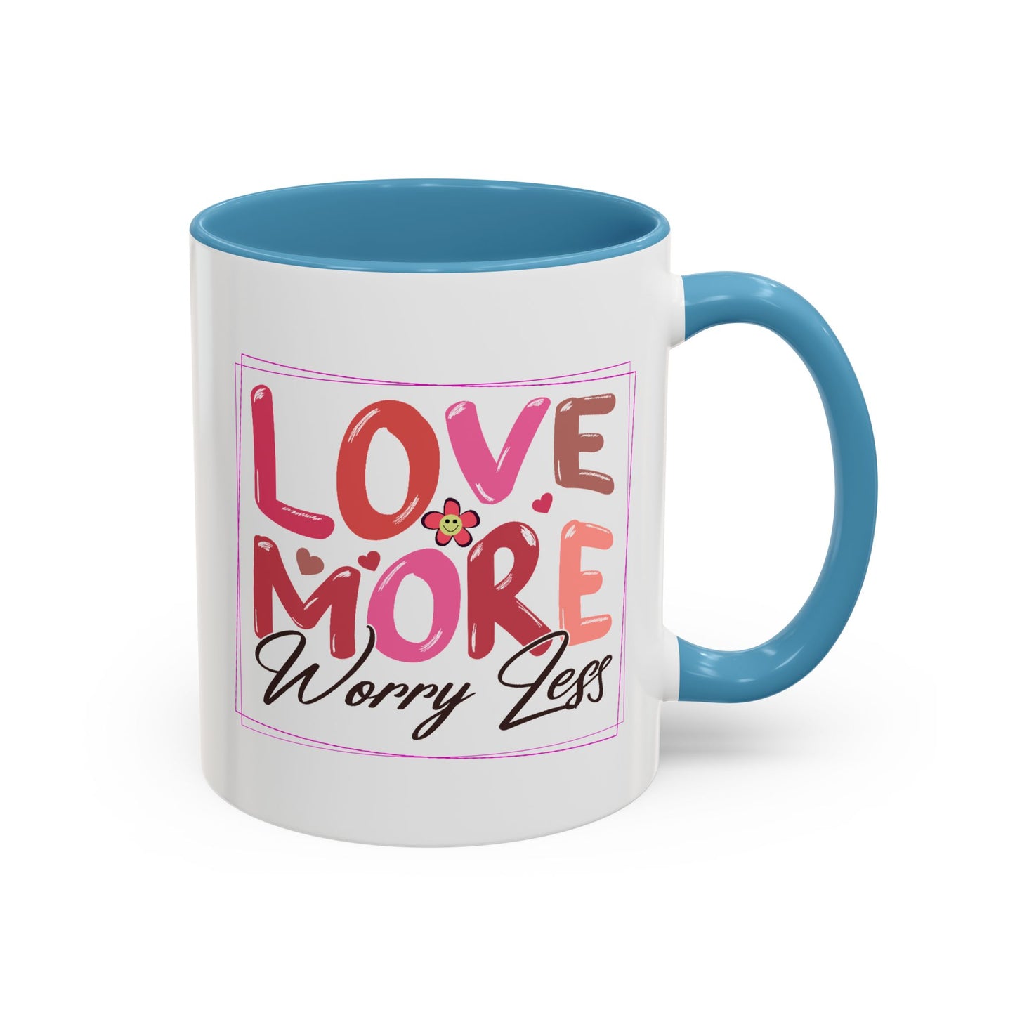 Wellness Mug - Love More Worry Less Frame