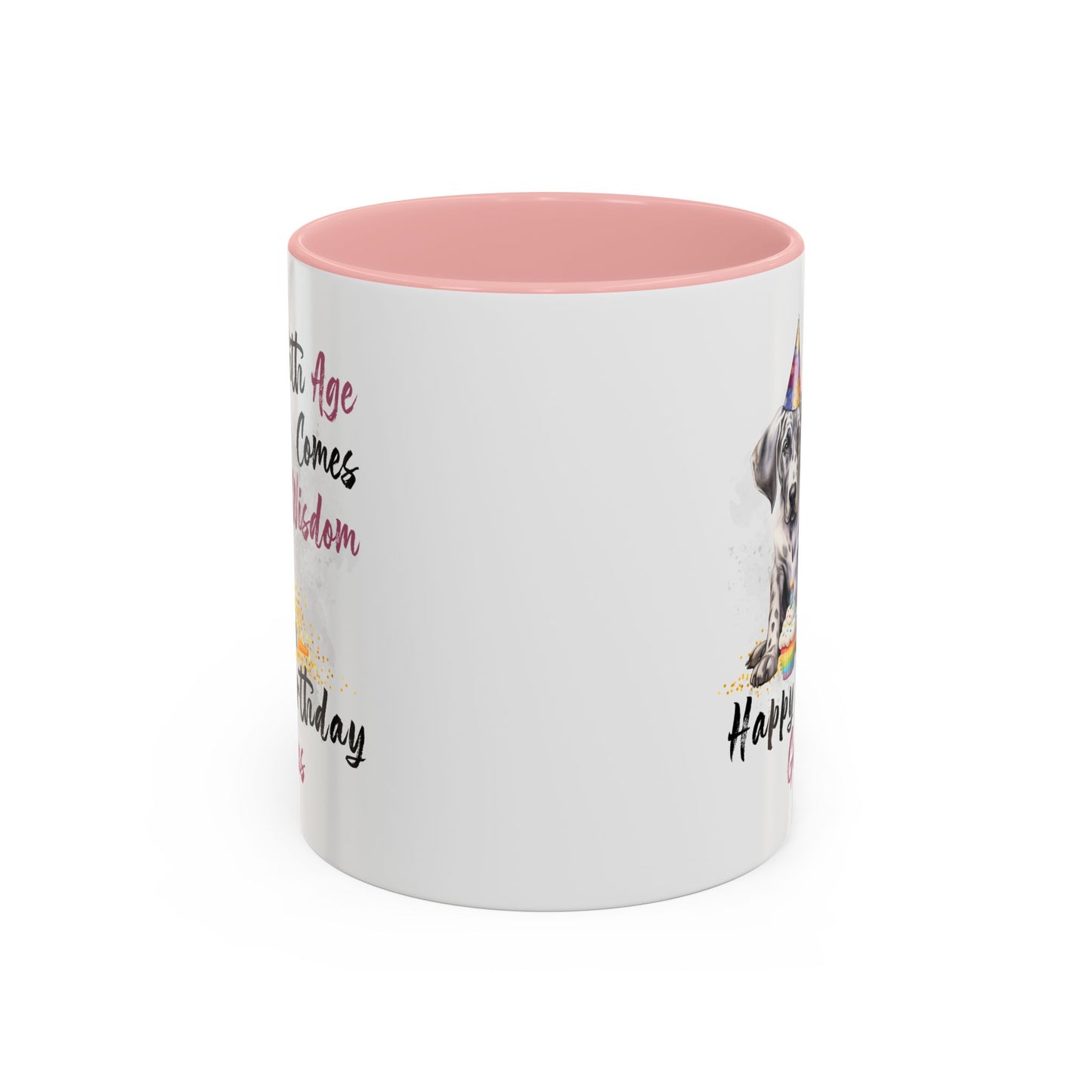 Birthday Mug - With Age Comes Wisdom