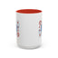 4th of July Mug - USA Preppy Floral