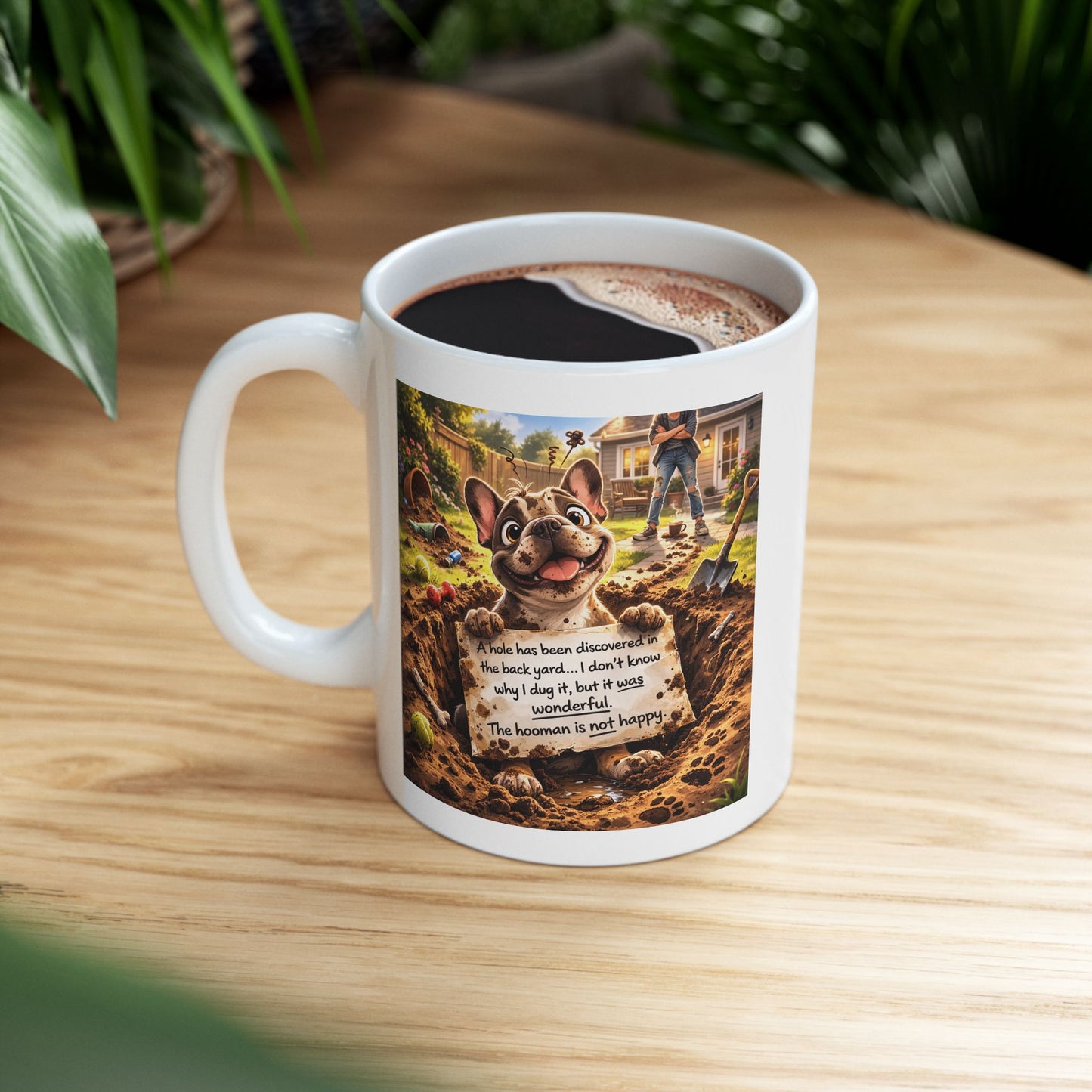 Animal Mug - A Hole Has Been Discovered