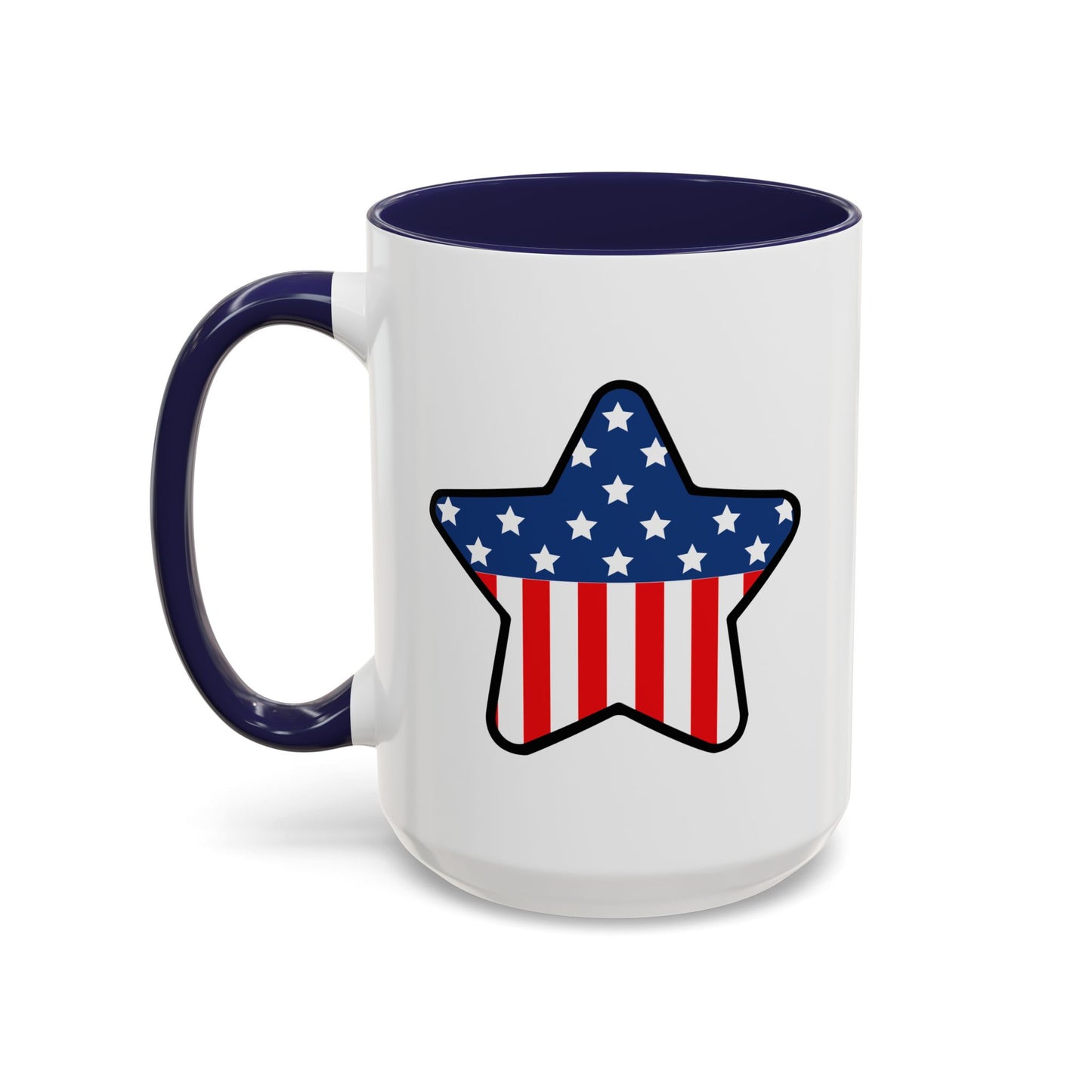 4th of July Mug - Star American Flag 2