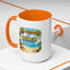 Humor Mug - Life Happens the beach Helps