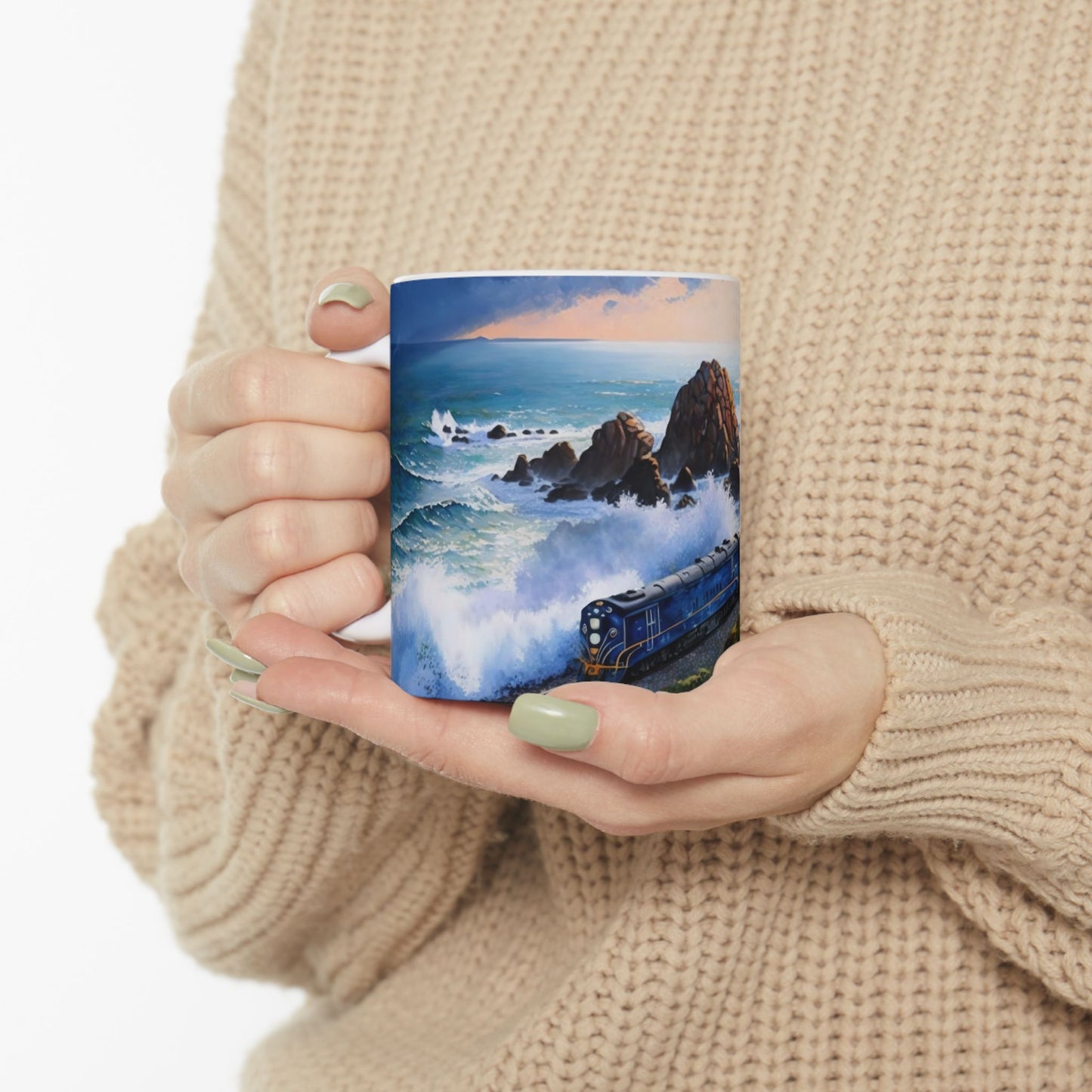 Adventure Mug - Train Journey 4