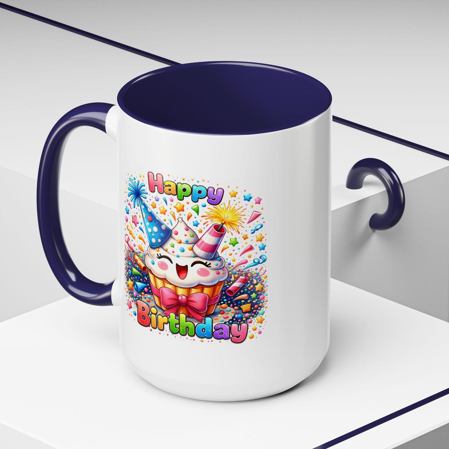 Birthday Mug - Happy Cupcake