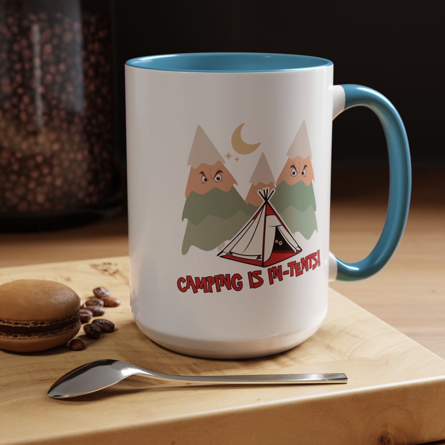 Humor Mug - Camping Is In Tents
