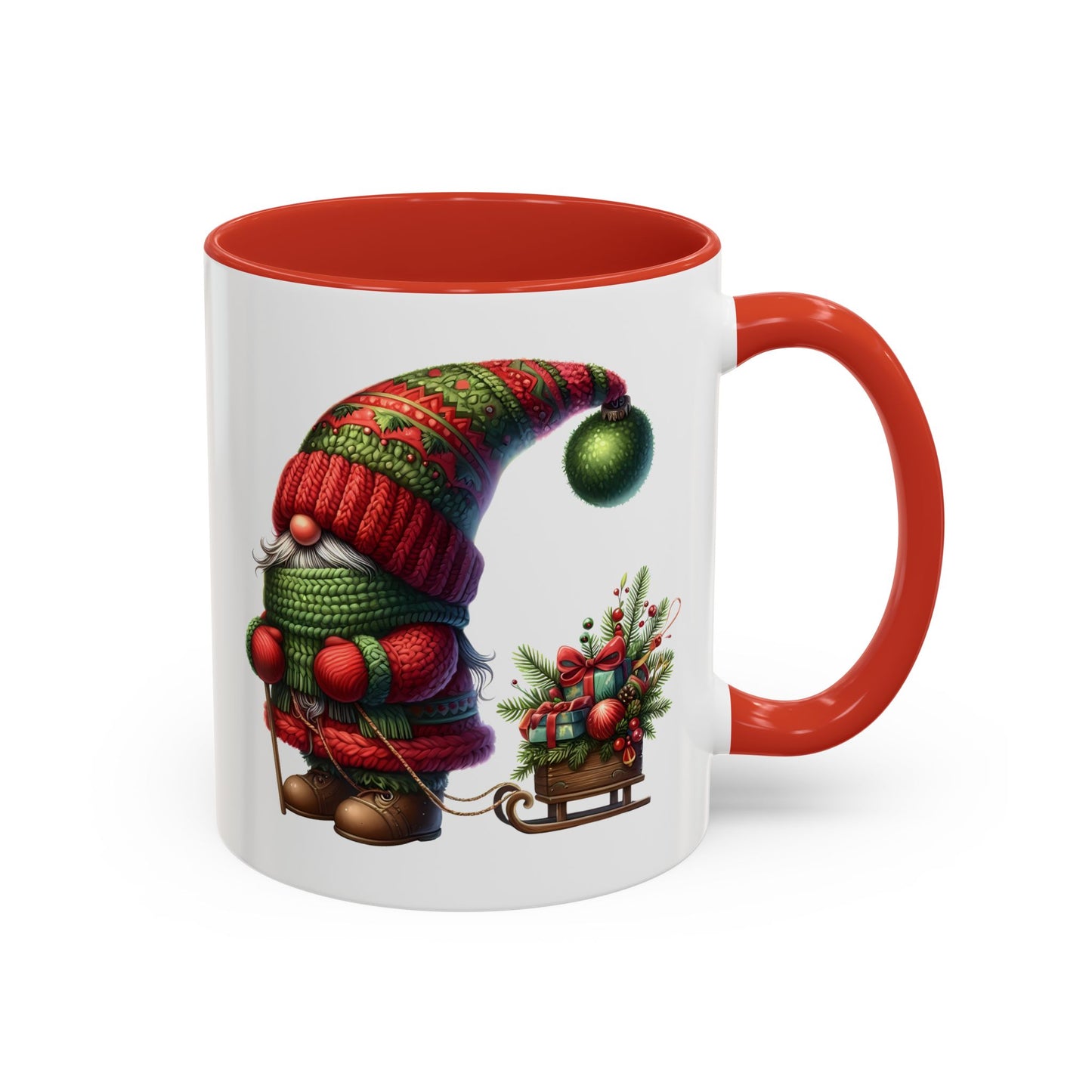 Christmas Mug - Gone with Miniature Sleigh