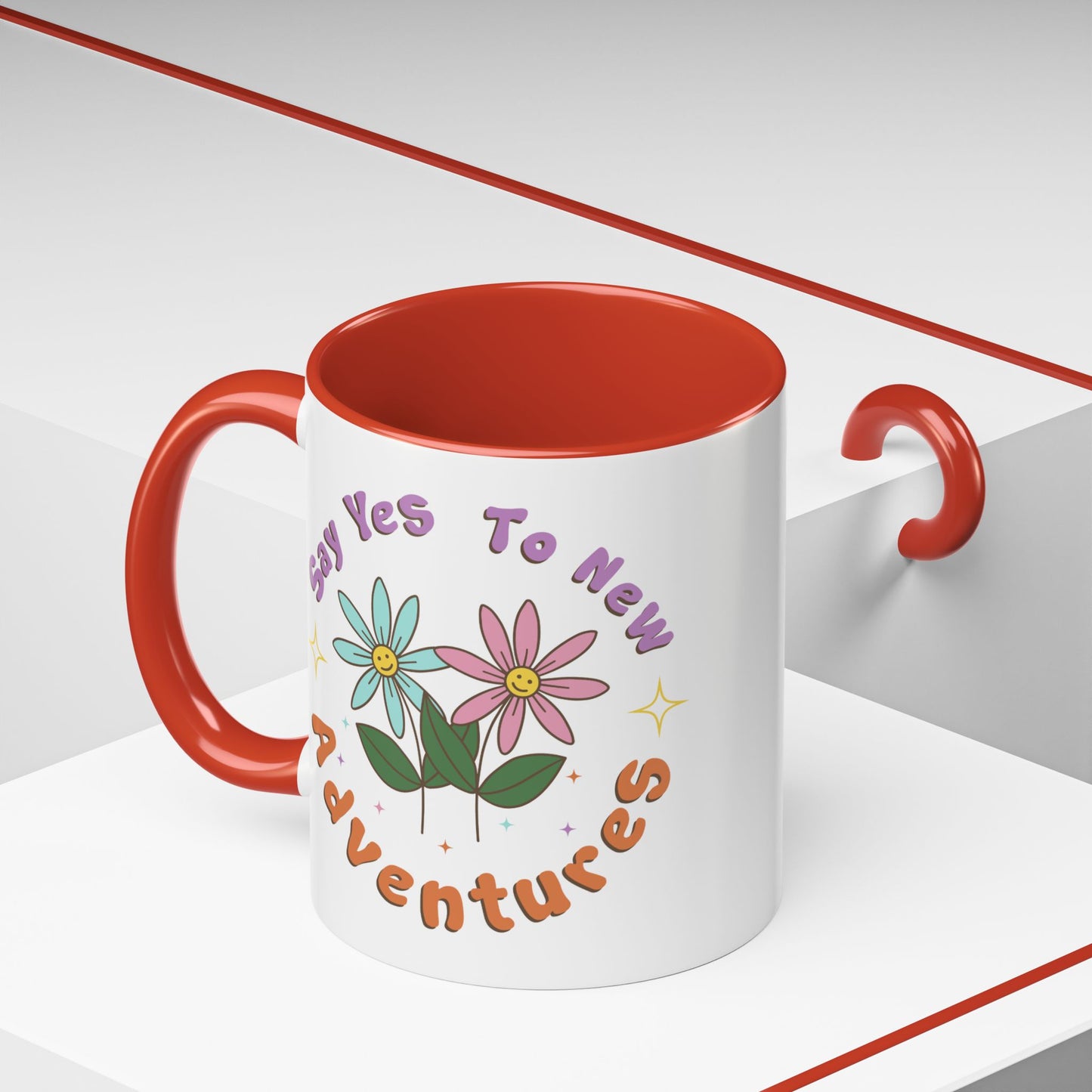 Motivation Mug - Say Yes To New Adventures