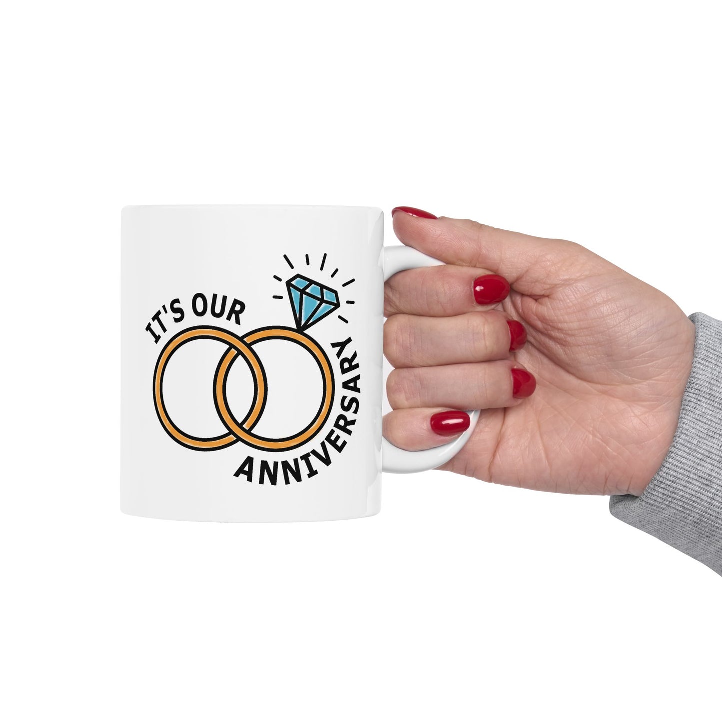 Anniversary Mug - It's Our Anniversary
