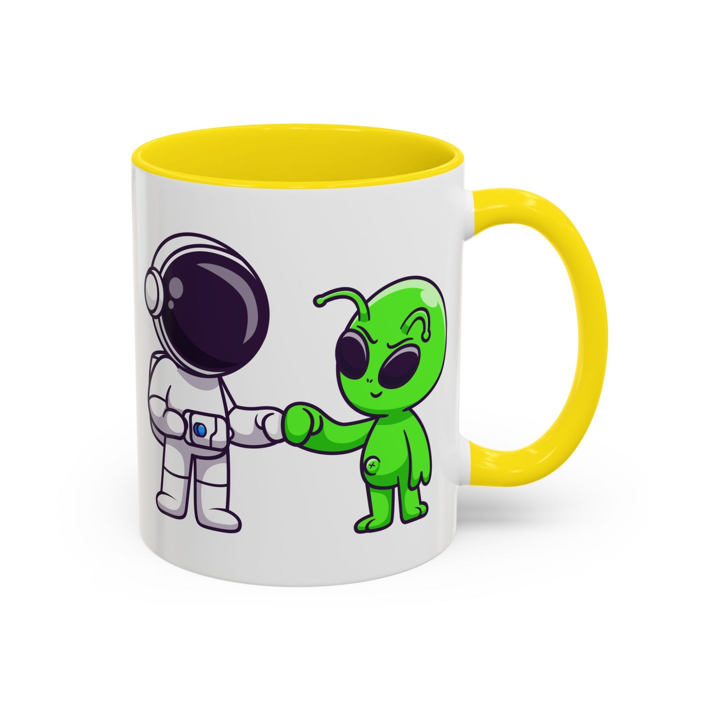 Alien Mug - Astronaut Alien Fist Pump