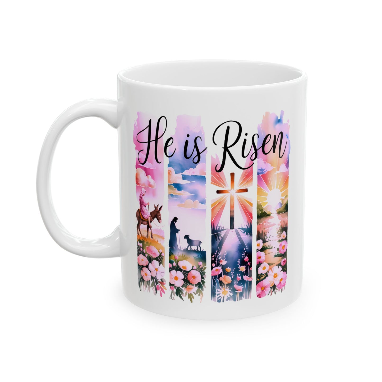 Easter Mug - He Is Risen Collage