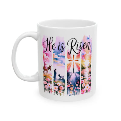 Easter Mug - He Is Risen Collage