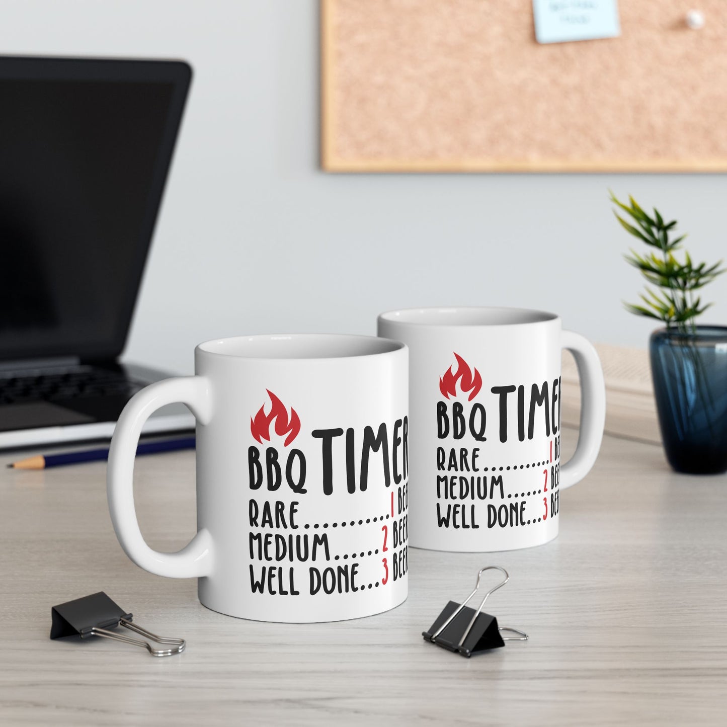 Father's Day Mug - BBQ Timer
