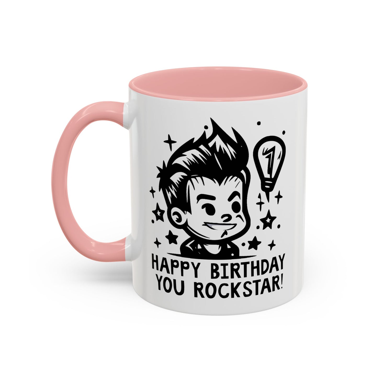 Birthday Mug - You Rockstar!