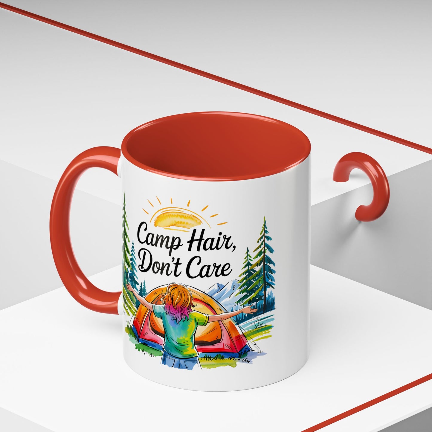Adventure Mug - Camp Hair Don't Care