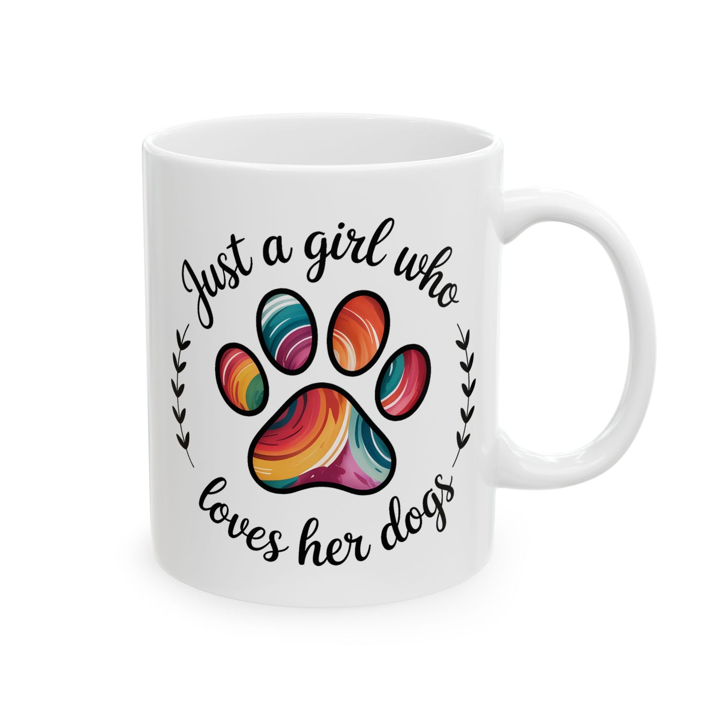 Animal Mug - Just a Girl Who Loves Her Dogs