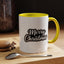Christmas Mug - Merry Christmas White Black & Grey Text