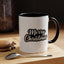 Christmas Mug - Merry Christmas White Black & Grey Text