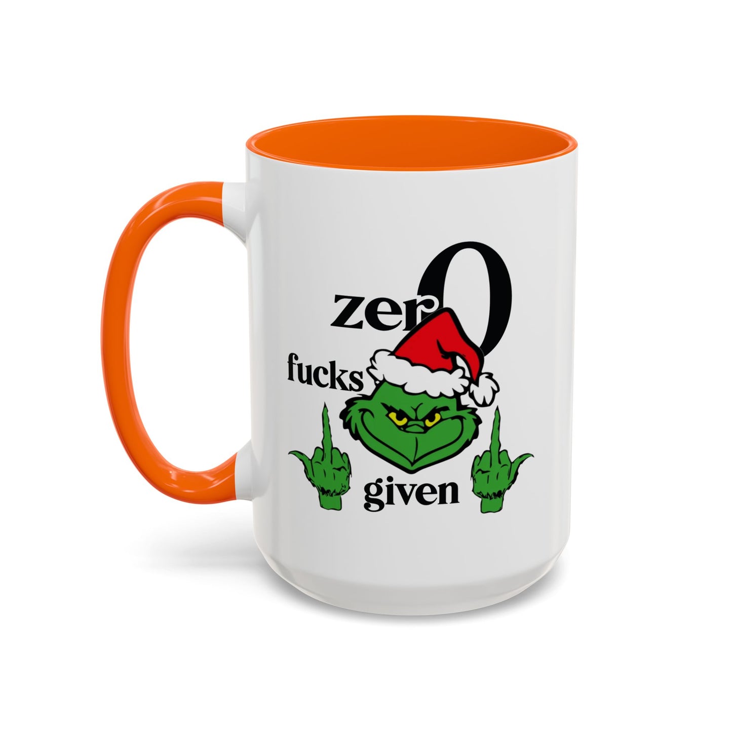 Adult Mug - Zero Fucks Given Grinch