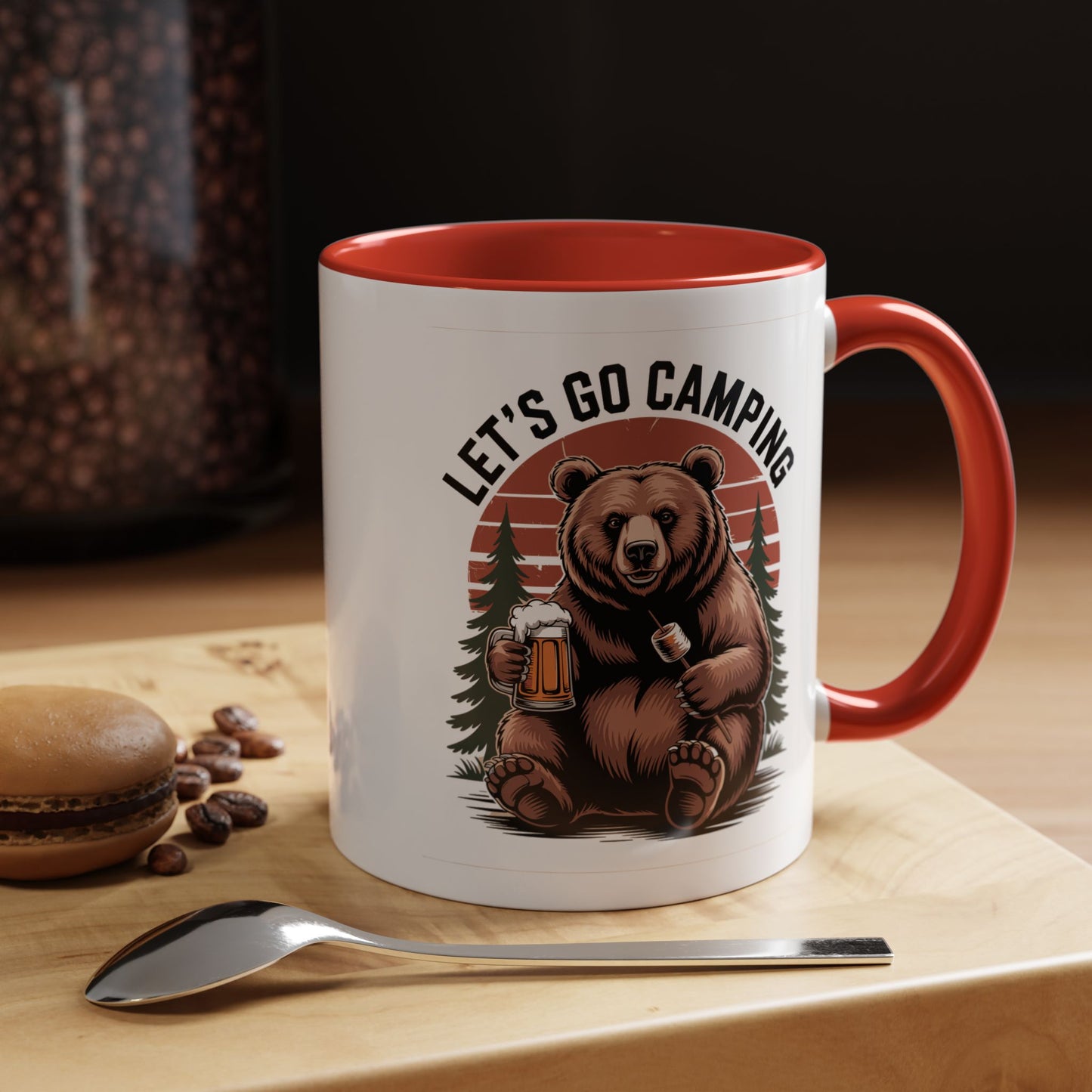 Adventure Mug - Let's Go Camping Bear