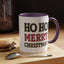 Christmas Mug - Ho Ho Ho Merry Christmas Red & Green Text 4