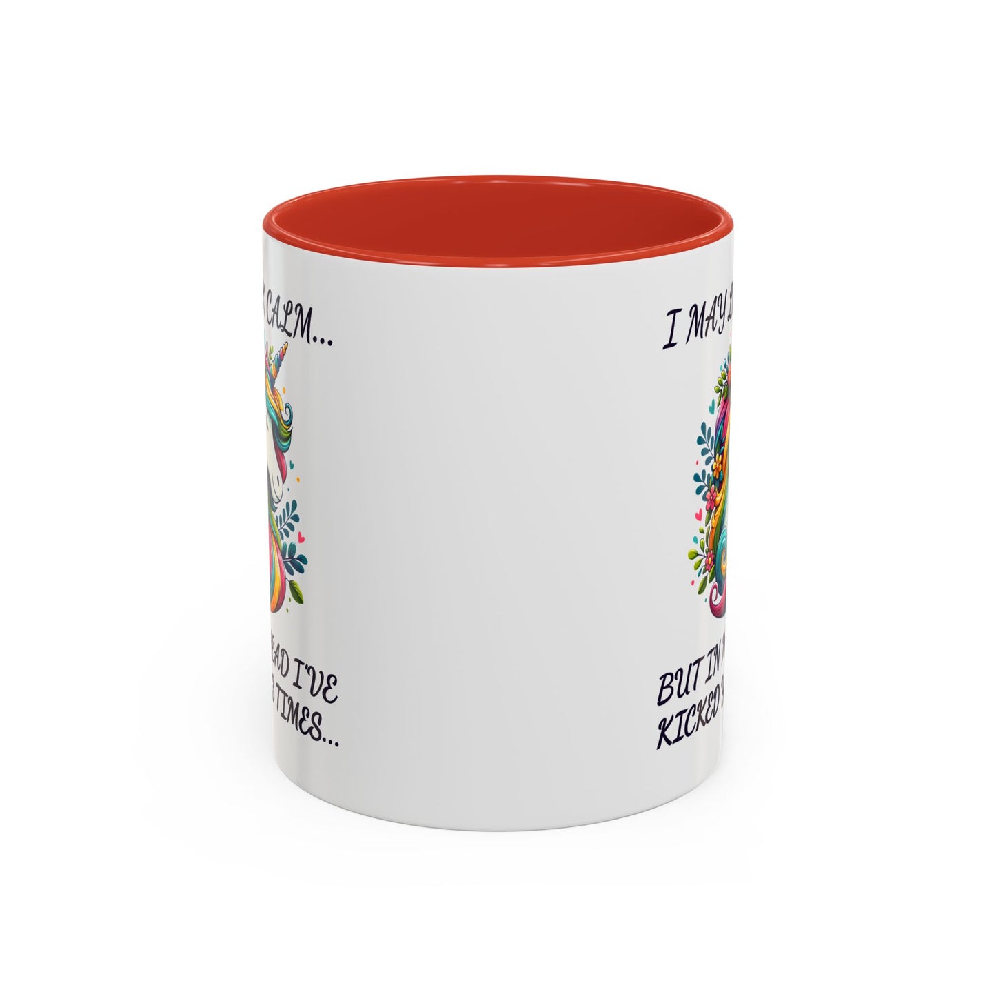 Adult Mug - I may Look Calm Unicorn