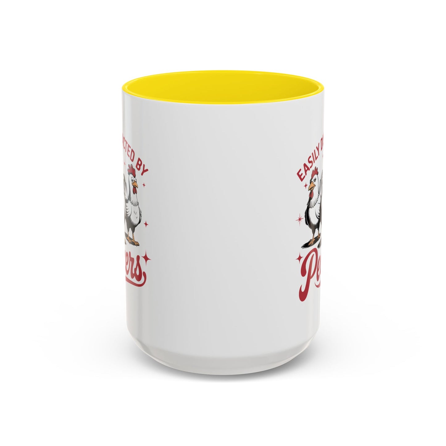 Humor Mug - Easily Distracted By Peckers