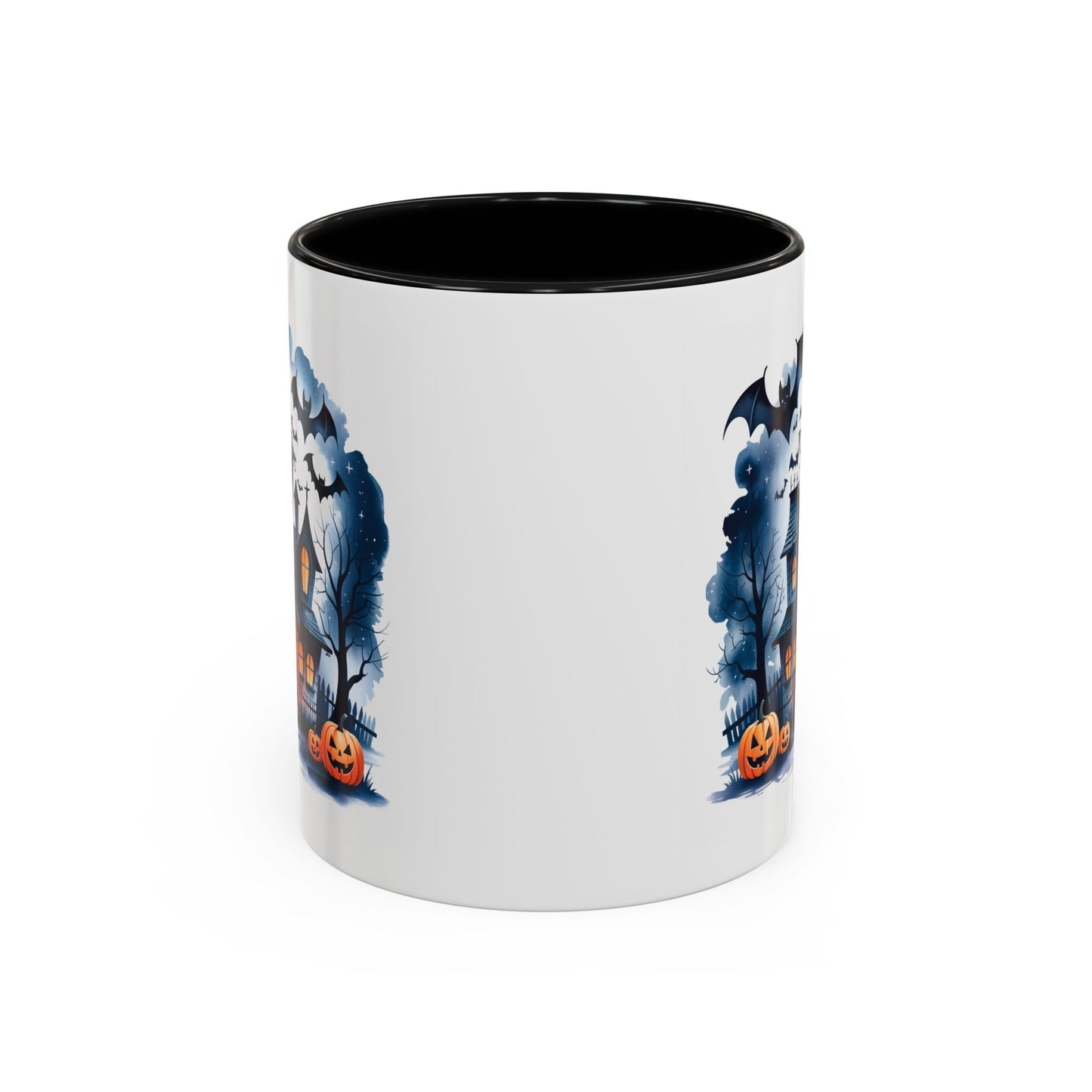 Halloween Mug - Bat Ghost House