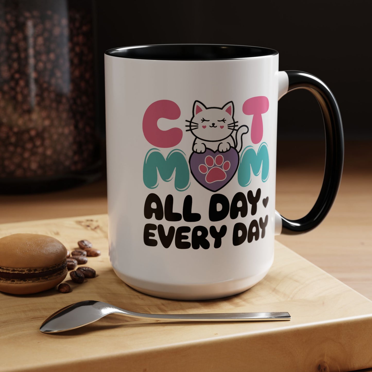 Animal Mug - Cat Mom All Day